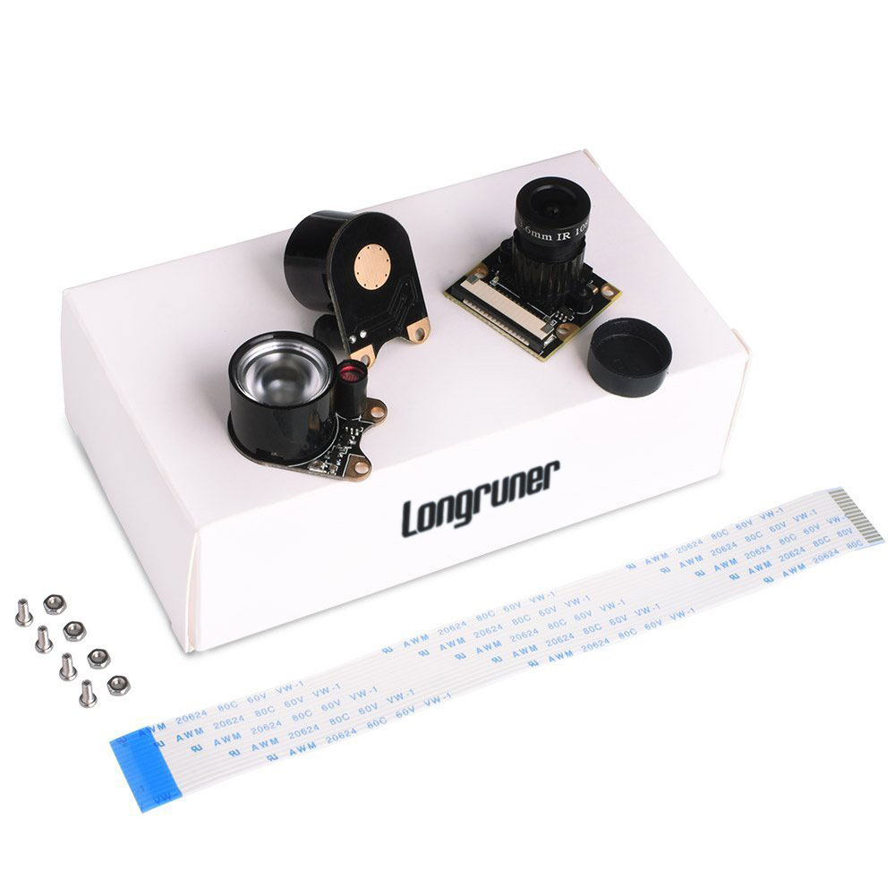 Longruner Camera Module for Raspberry PI 5MP 1080p OV5647