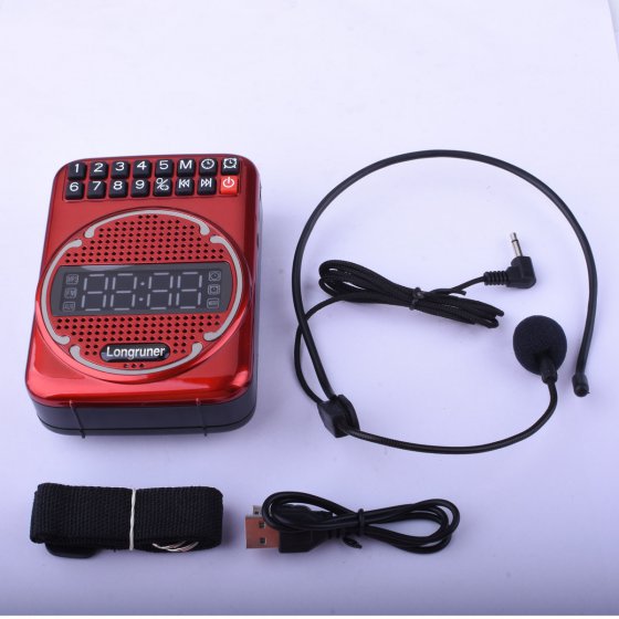 Longruner Ultralight Voice Amplifier with Headset Microphone