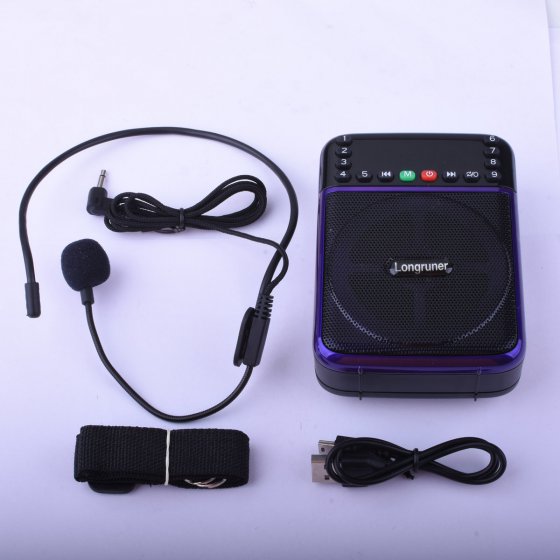 Longruner L15 Rechargeable Voice Amplifier with MP3 Playing,