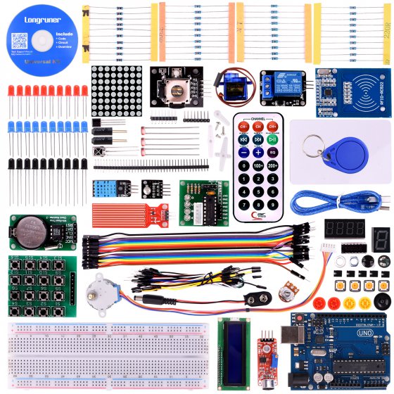 Longruner Upgrade RFID Master Starter Kit for Arduino with T